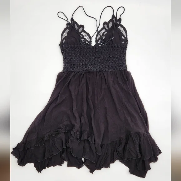 Free People Black Adella Dress - Picture 8 of 8